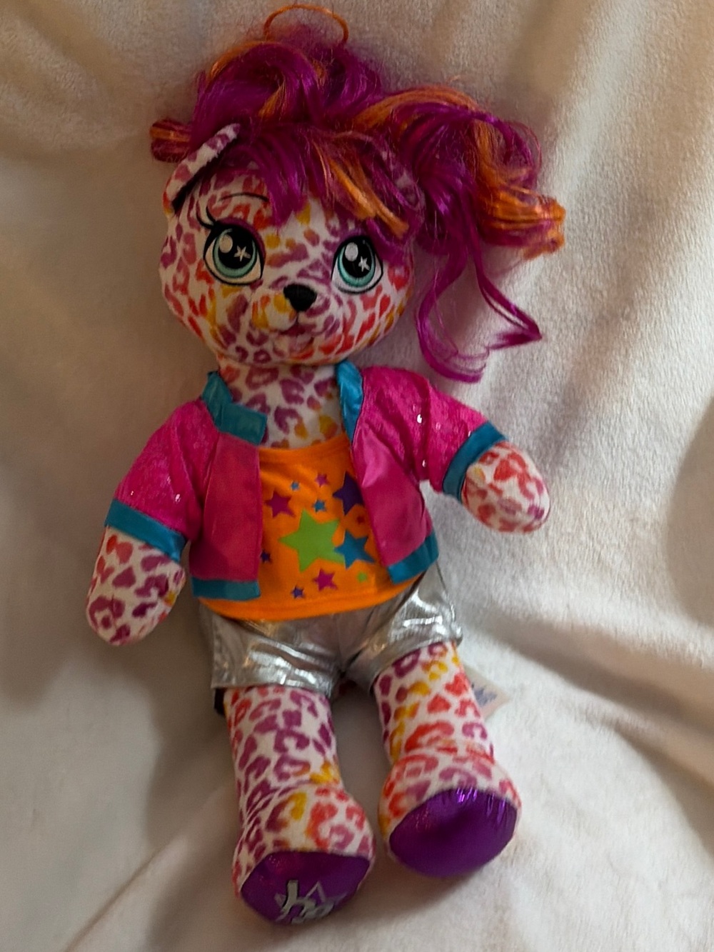 Build-A-Bear Keely the Lead Guitarist of the Honey Girls Band, 20" Plush